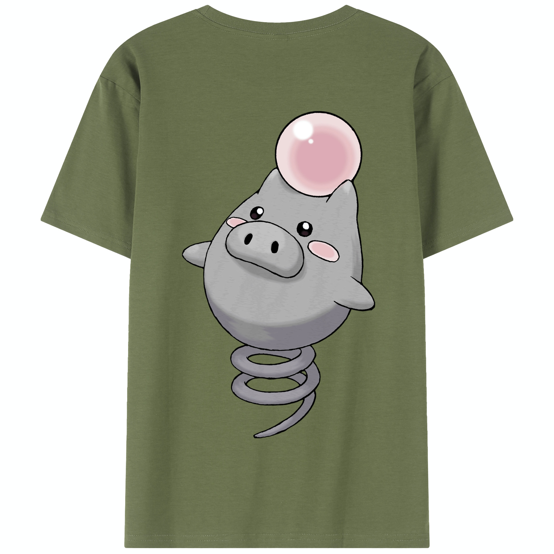 （画像用） ポケットモンスター Pokémon 綿100％半袖Tシャツ（背面プリント）